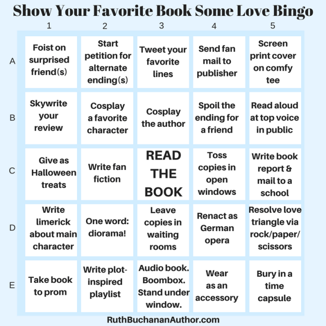 Copy of Writer Bingo